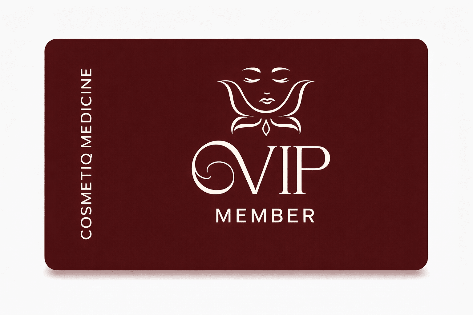 Cosmetiq Glow Membership VIP card for Cosmetiq Medicine in Portland Oregon