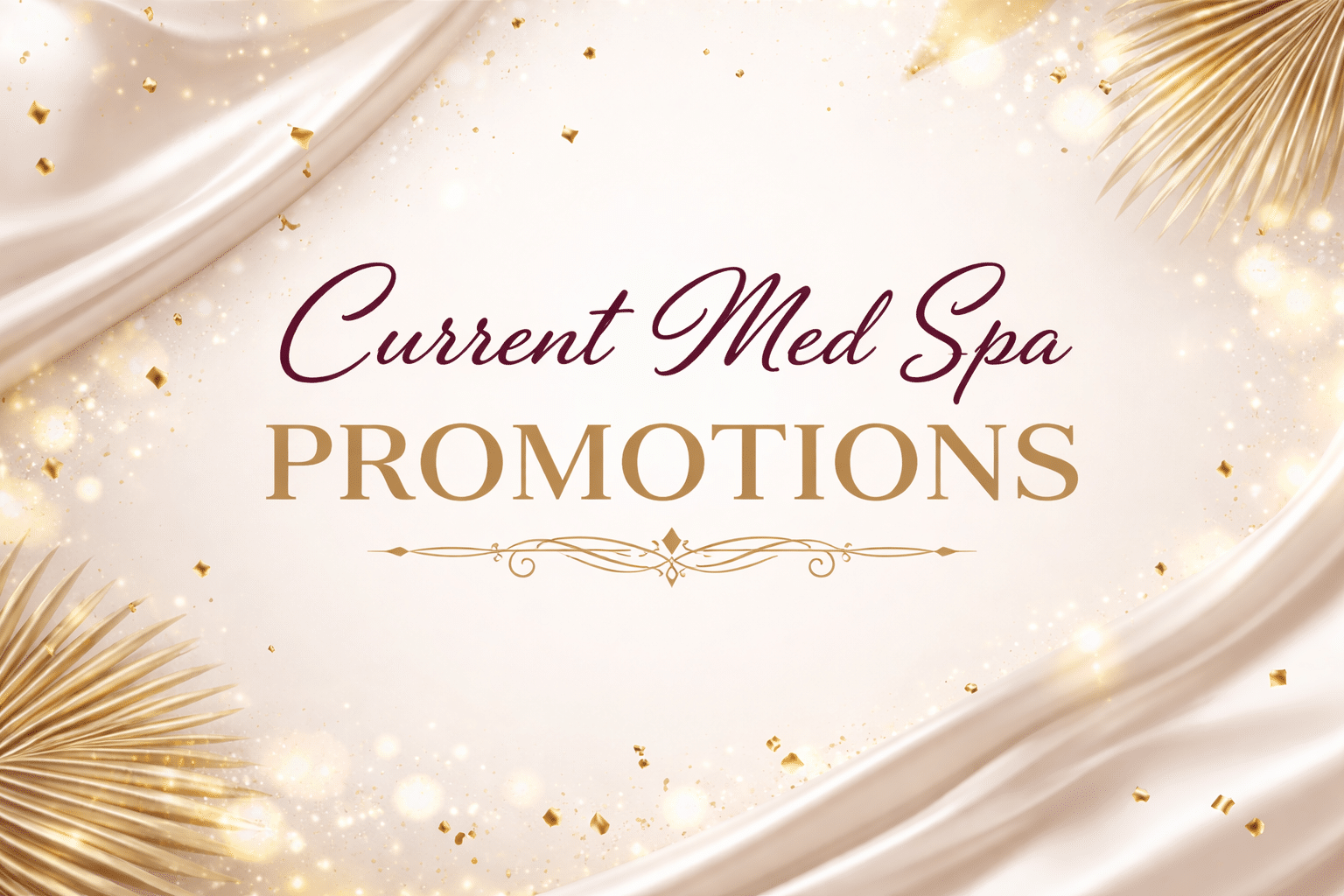 Current med spa promotions in Portland for Botox filler and skin treatments