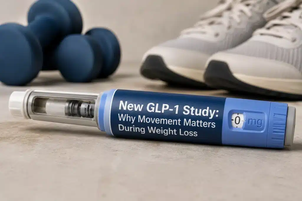 GLP-1 study highlights movement and strength support during medical weight loss with Ozempic and Wegovy at Cosmetiq Medicine