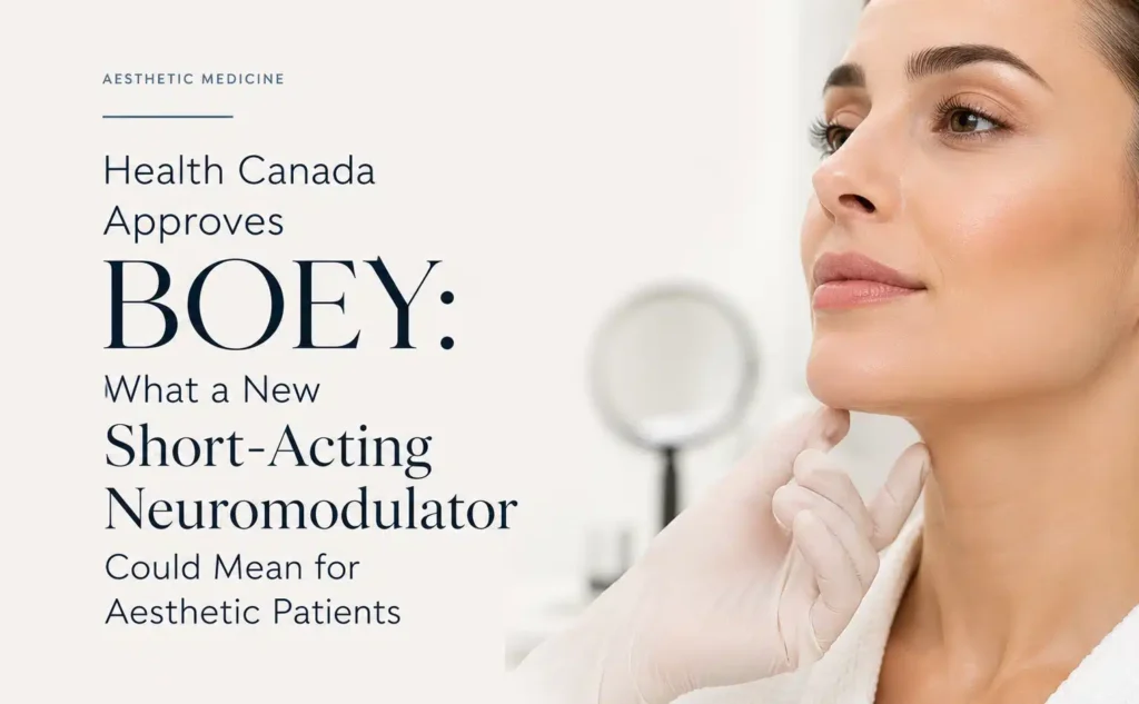 Health Canada approval of BOEY neuromodulator by Allergan Aesthetics and what it may mean for Botox and Dysport patients at Cosmetiq Medicine