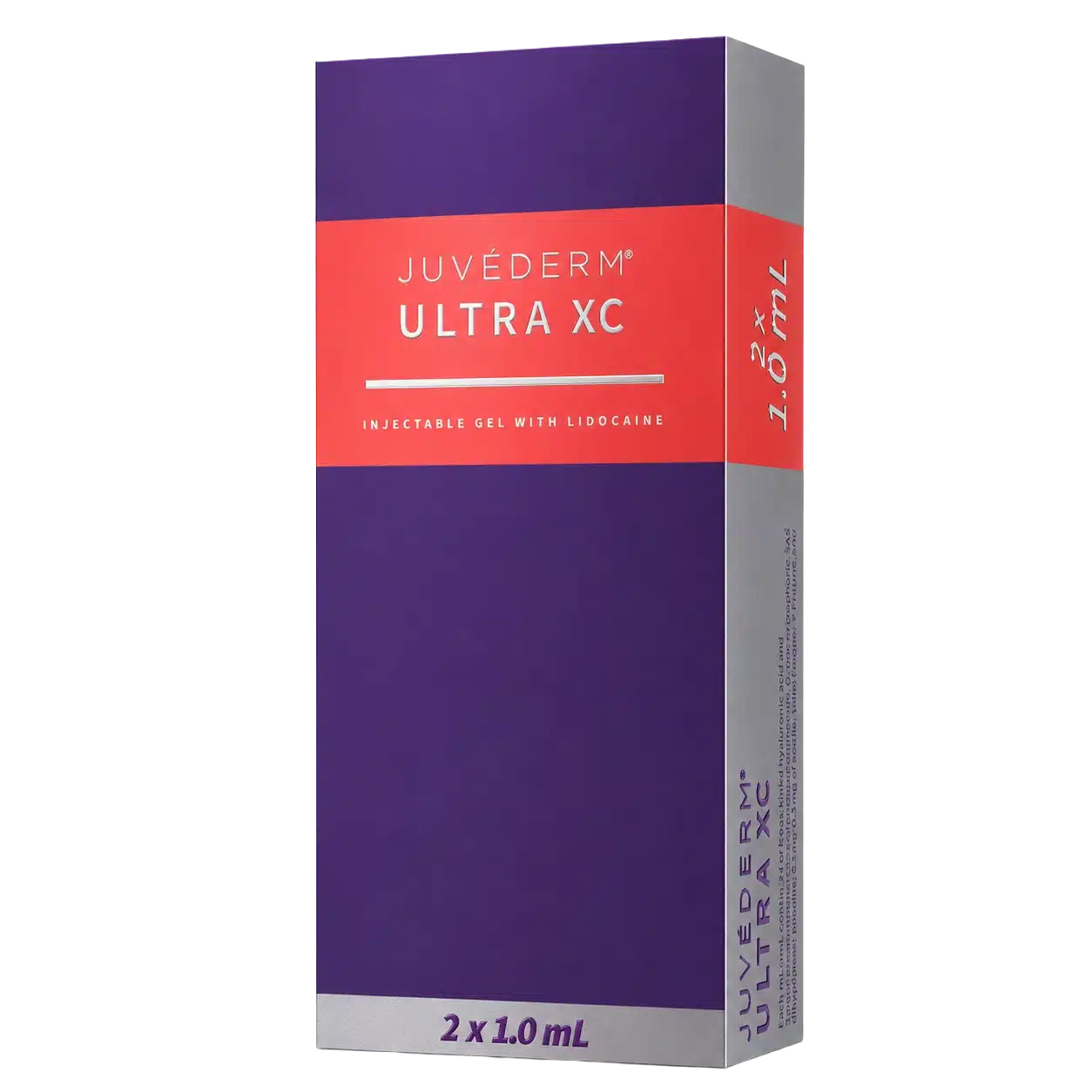 Juvederm Ultra XC dermal filler product box at Cosmetiq Medicine Portland med spa