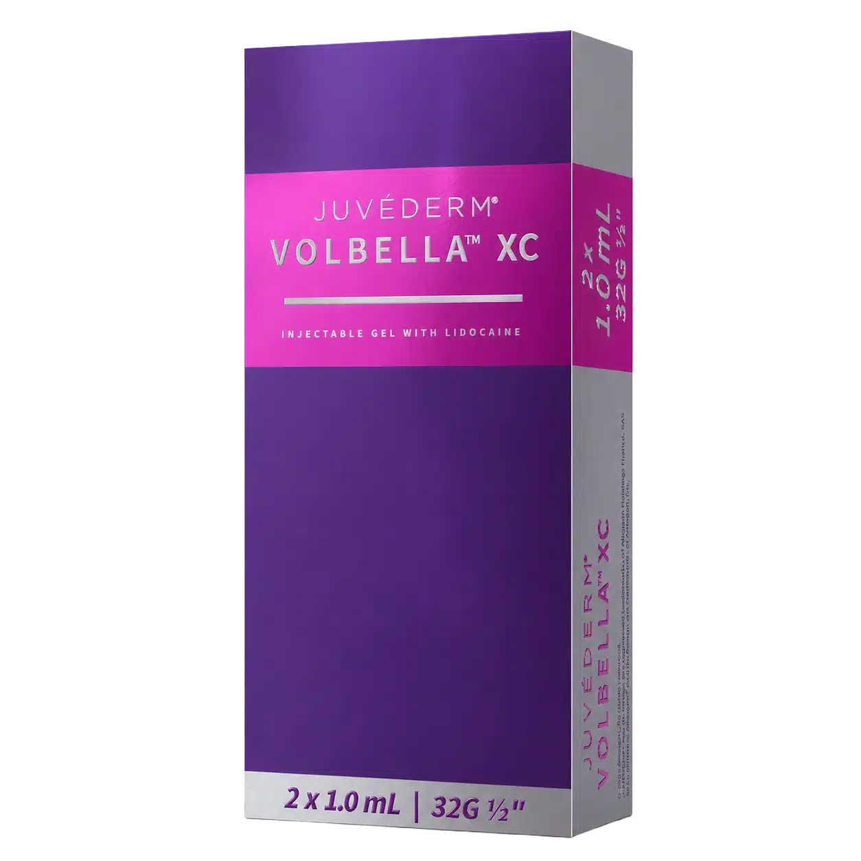 Juvéderm Volbella XC dermal filler box at Cosmetiq Medicine med spa in Vancouver, WA