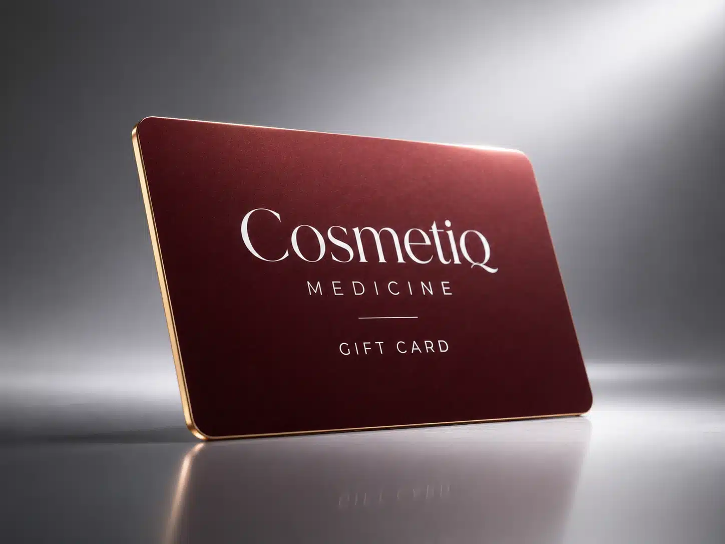 Med spa and Botox gift cards at Cosmetiq Medicine Portland OR and Vancouver WA