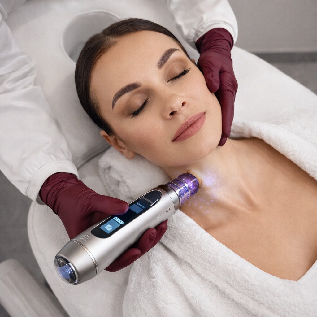 Cosmetiq Cellular Rebirth Infusion microneedling face and neck treatment Portland and Vancouver WA