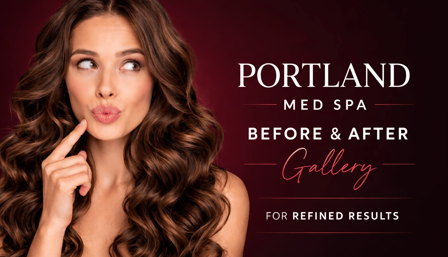 Portland med spa before and after pictures for Botox lip filler and XERF | Cosmetiq Medicine