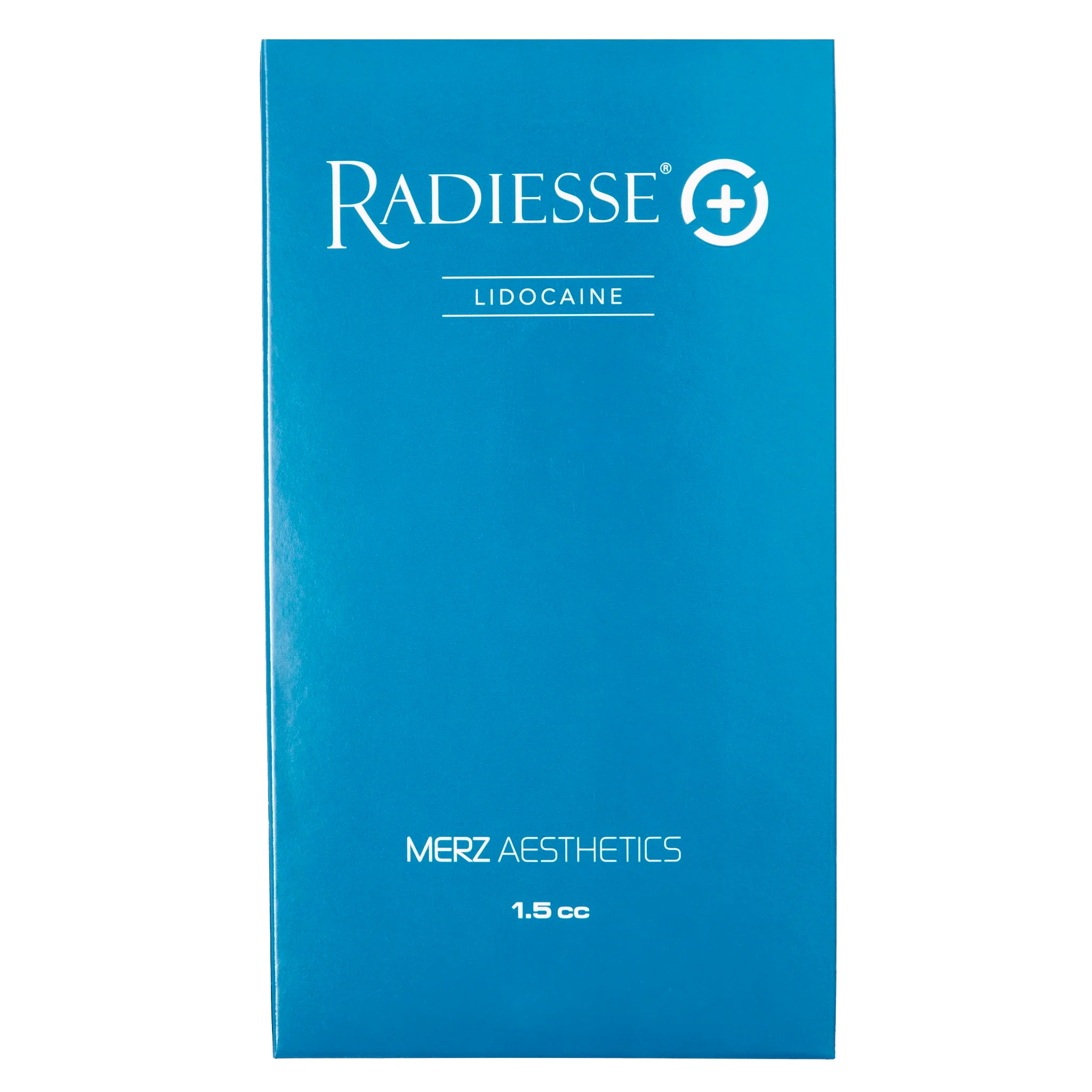 Radiesse Plus with lidocaine box, FDA approved for jawline contour, at Cosmetiq Medicine Portland Vancouver